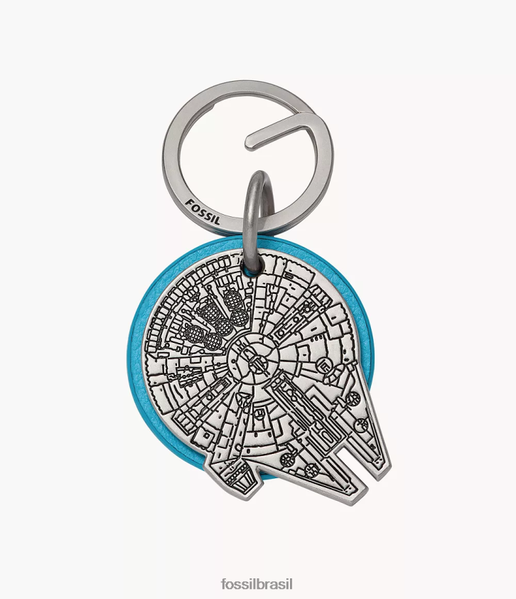 Fossil acessório homens Guerra nas Estrelas Millenium Falconkeyfob azul 66RZLJ2008