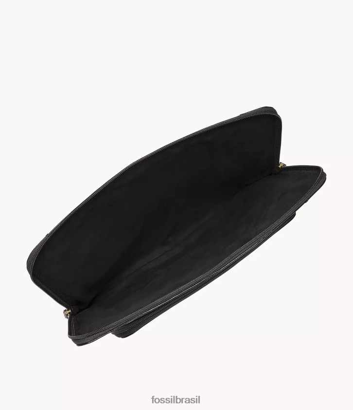 Fossil acessório homens fólio para laptop dillon preto 66RZLJ2059