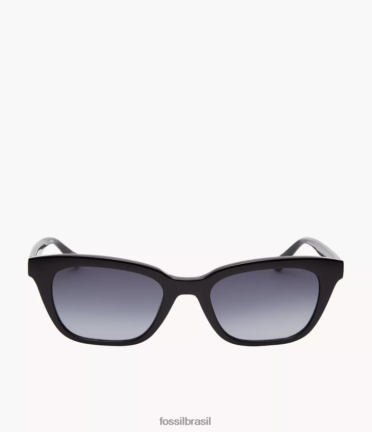 Fossil acessório mulheres óculos de sol quadrados britteny cinza 66RZLJ1999