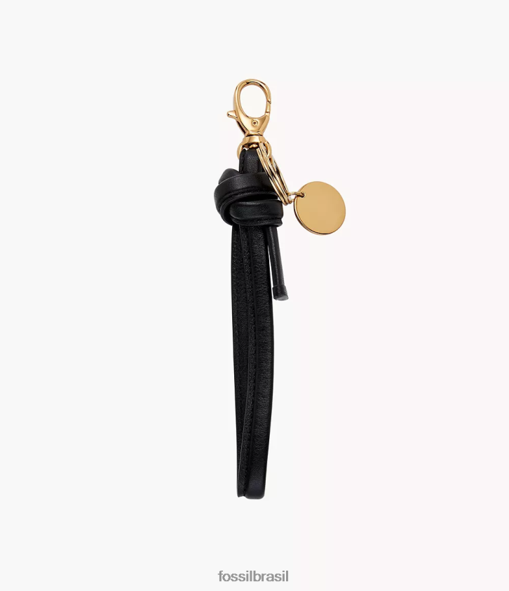 Fossil acessório mulheres chaveiro de laço para presente preto 66RZLJ1969