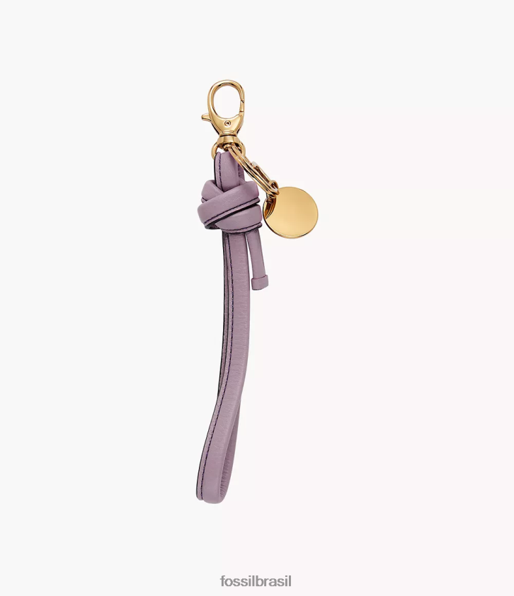 Fossil acessório mulheres chaveiro de laço para presente roxo 66RZLJ1966