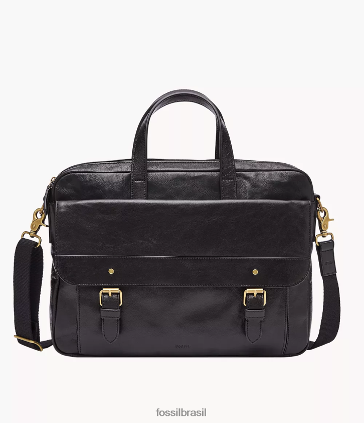 Fossil bolsa homens bolsa de milhas preto 66RZLJ1645