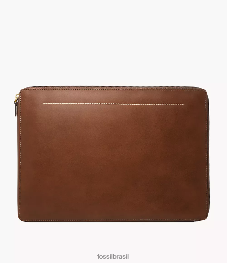 Fossil bolsa homens capa para laptop westover marrom 66RZLJ2002