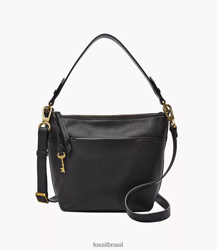 Fossil bolsa mulheres Julianna Hobo preto 66RZLJ519