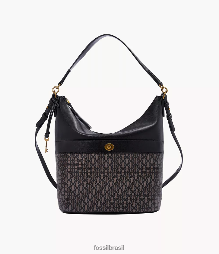 Fossil bolsa mulheres Talulla Hobo preto 66RZLJ577