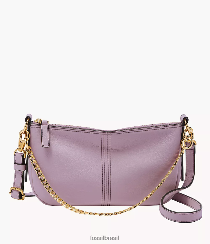 Fossil bolsa mulheres baguete jolie roxo 66RZLJ350