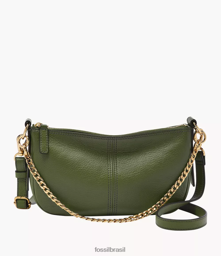 Fossil bolsa mulheres baguete jolie verde 66RZLJ346