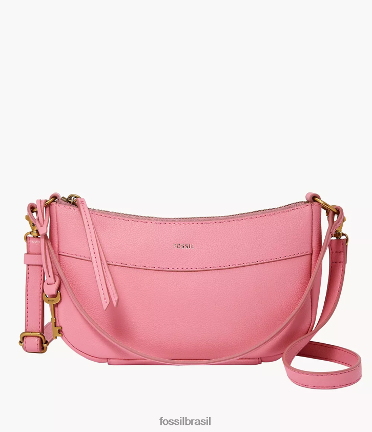 Fossil bolsa mulheres baguete skylar rosa 66RZLJ598