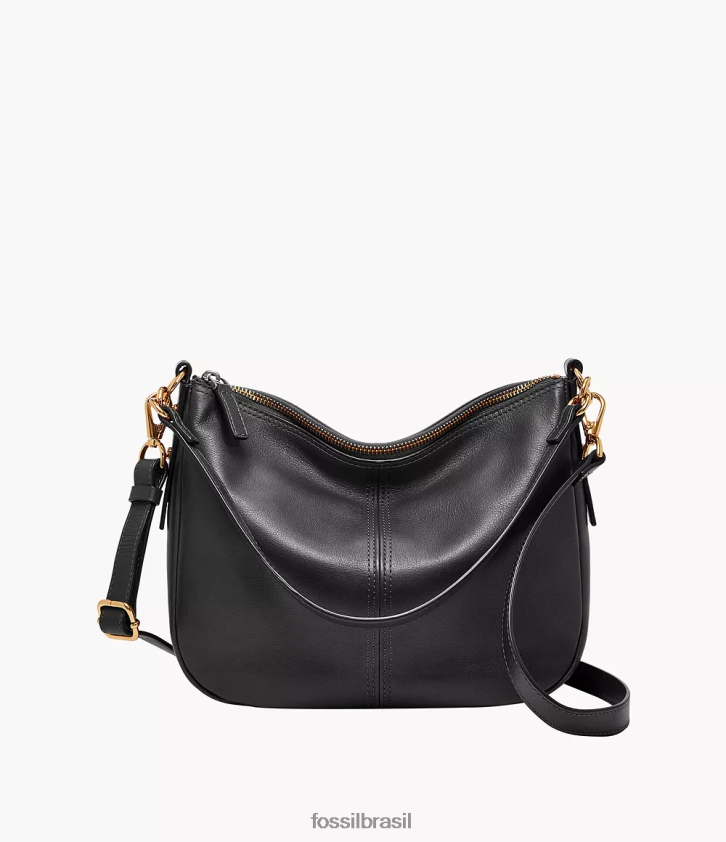 Fossil bolsa mulheres bolsa crossbody jolie preto 66RZLJ299
