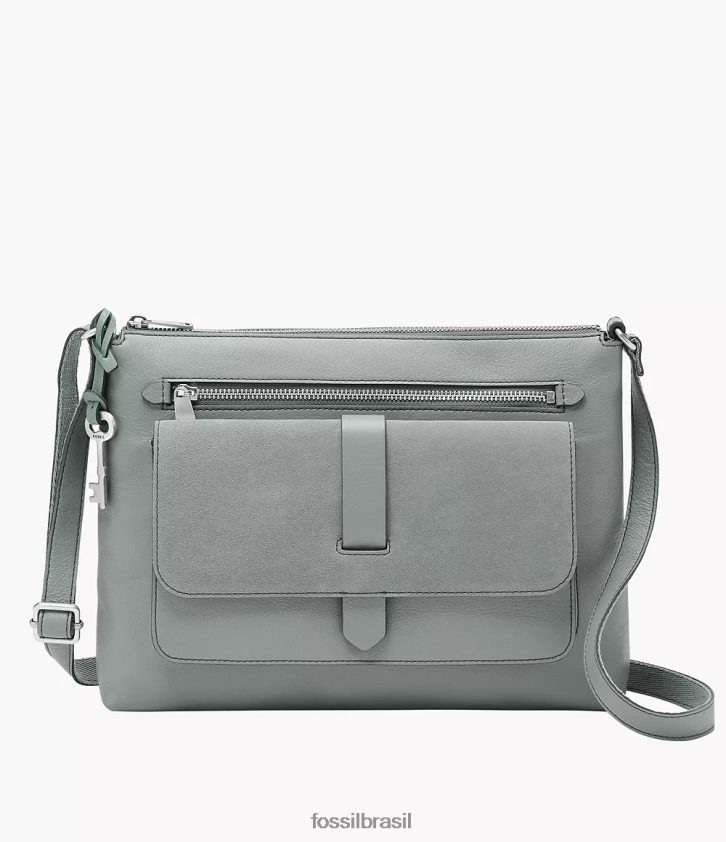 Fossil bolsa mulheres bolsa crossbody kinley cáqui 66RZLJ515