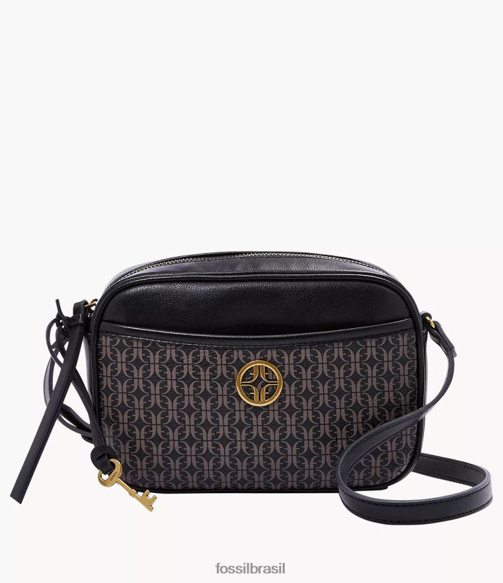 Fossil bolsa mulheres bolsa para câmera Brennon preto 66RZLJ609