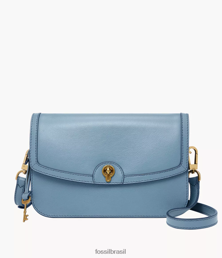 Fossil bolsa mulheres bolsa transversal ainsley azul 66RZLJ551