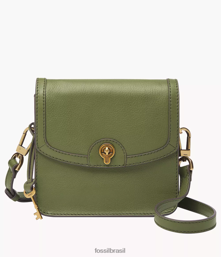 Fossil bolsa mulheres bolsa transversal pequena ainsley Oliva 66RZLJ484