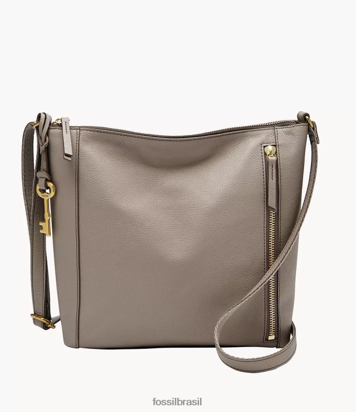 Fossil bolsa mulheres tiracolo tara cinza 66RZLJ536