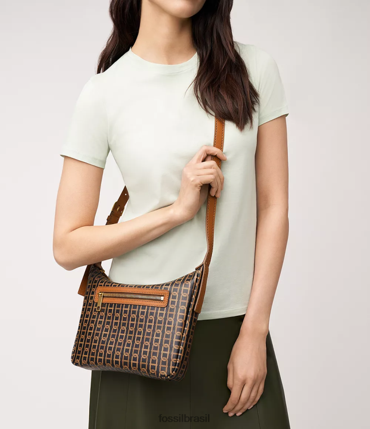 Fossil bolsa mulheres top cecília com zíper multi 66RZLJ339