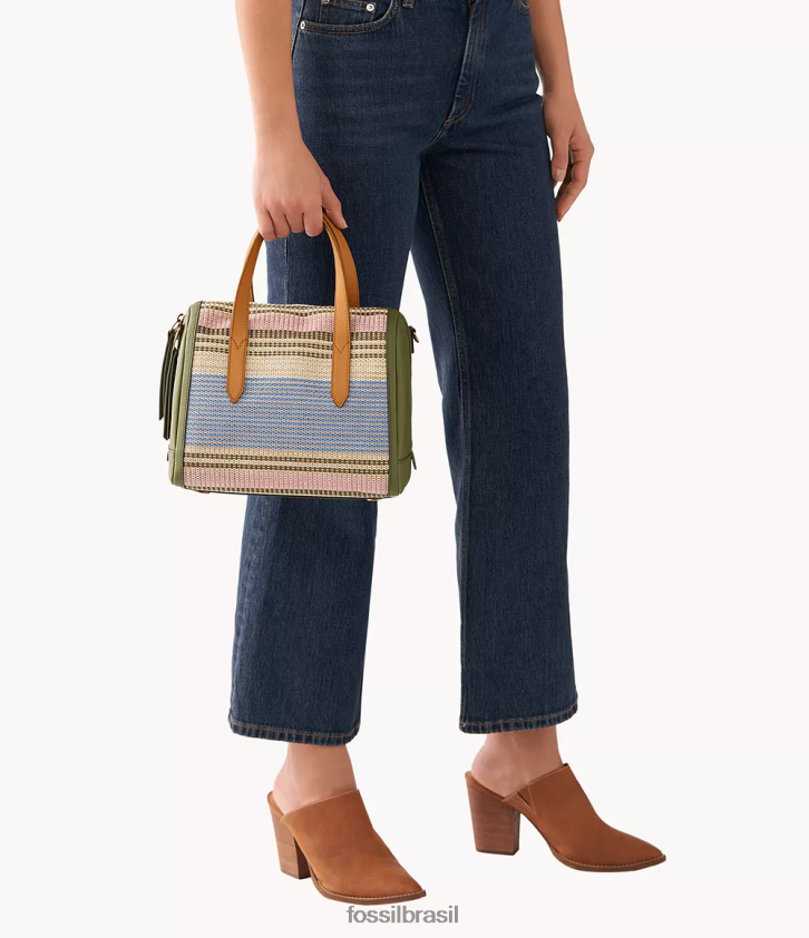 Fossil bolsa mulheres bolsa de Sydney listras 66RZLJ442