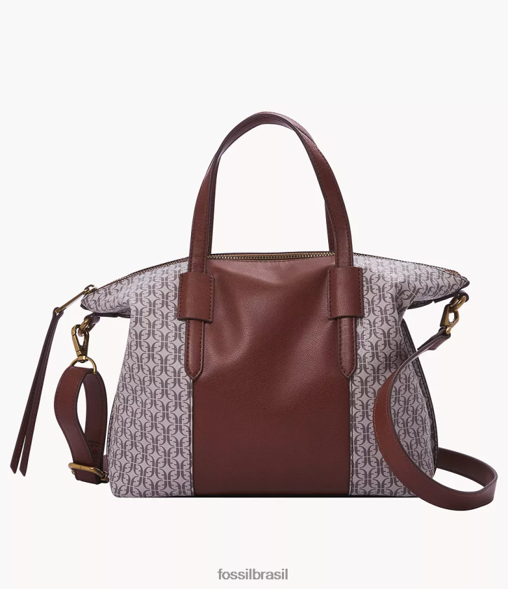Fossil bolsa mulheres bolsa skylar marrom 66RZLJ629
