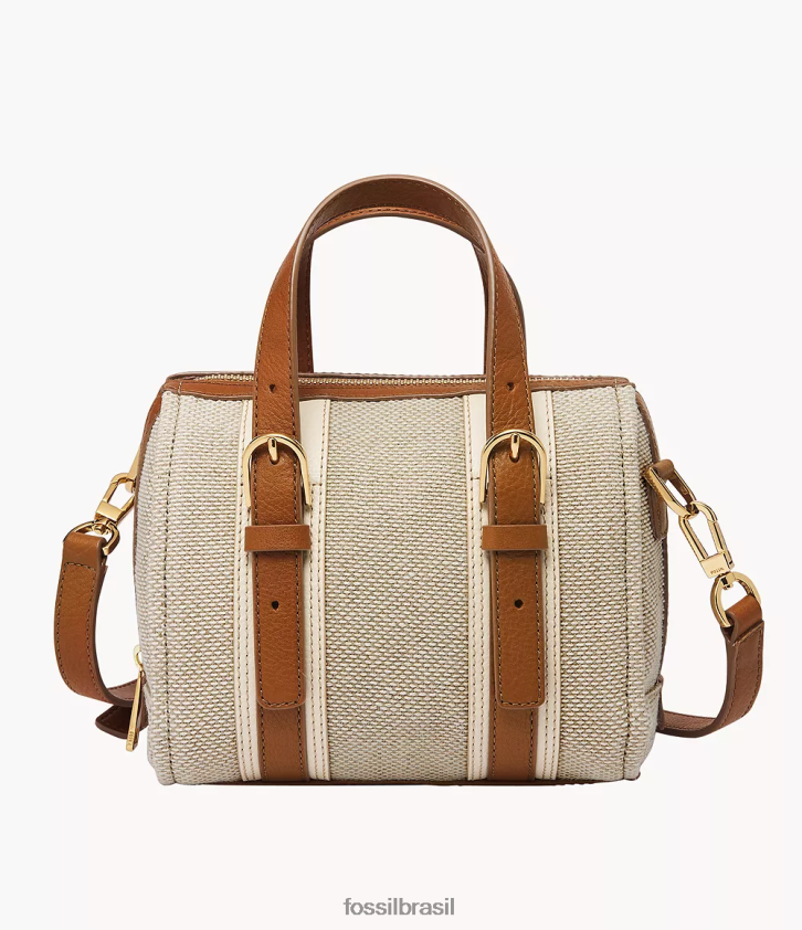 Fossil bolsa mulheres carlie mini bolsa marrom claro 66RZLJ398