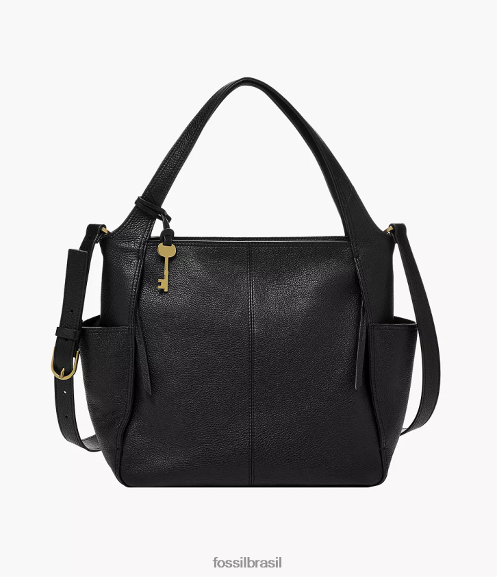 Fossil bolsa mulheres Emerson Comprador preto 66RZLJ486