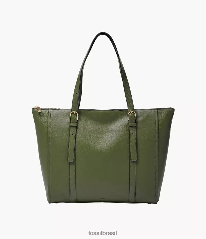 Fossil bolsa mulheres bolsa carlie verde 66RZLJ383