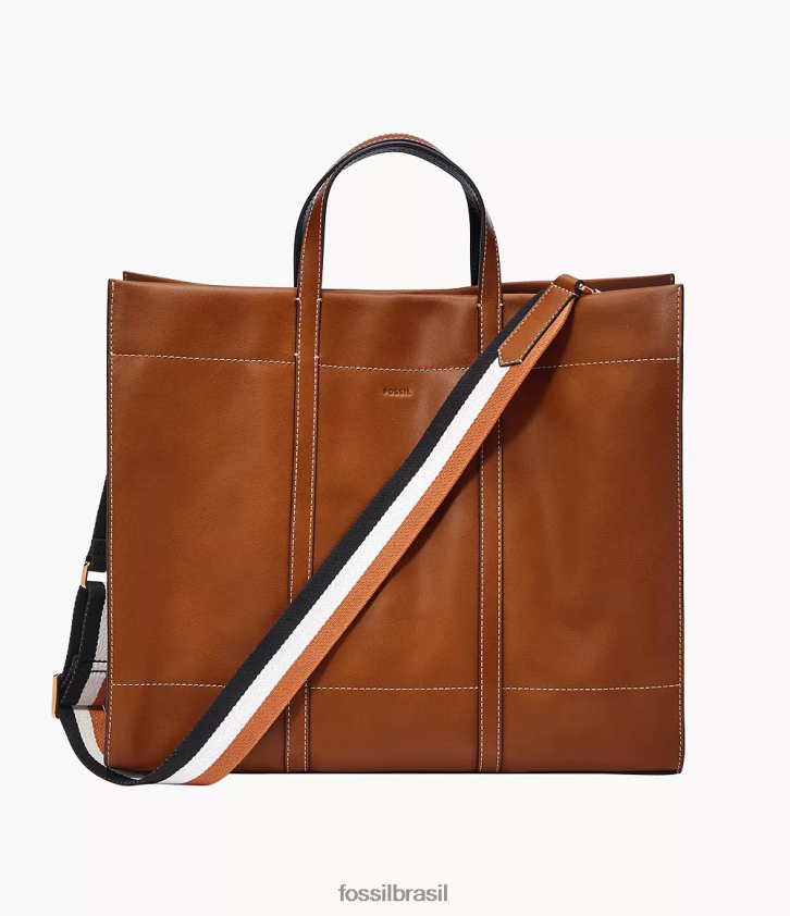 Fossil bolsa mulheres bolsa carmem marrom 66RZLJ359