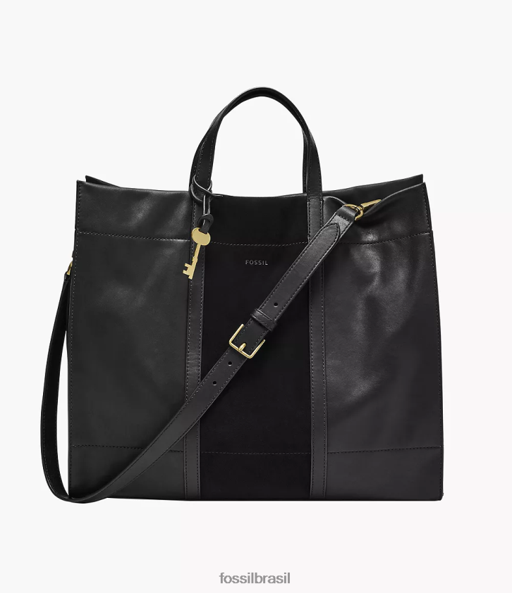 Fossil bolsa mulheres bolsa carmem preto 66RZLJ370
