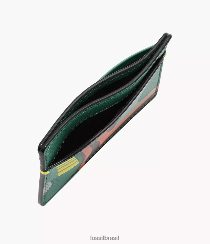 Fossil carteira homens estojo de cartão star wars boba fett verde 66RZLJ1712