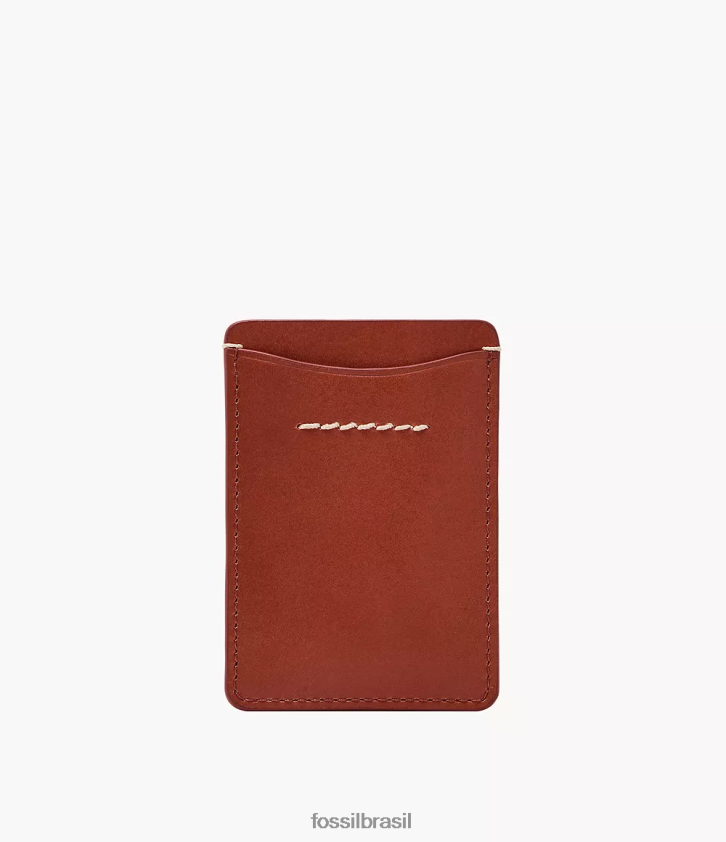 Fossil carteira homens porta cartão Westover canela 66RZLJ1752
