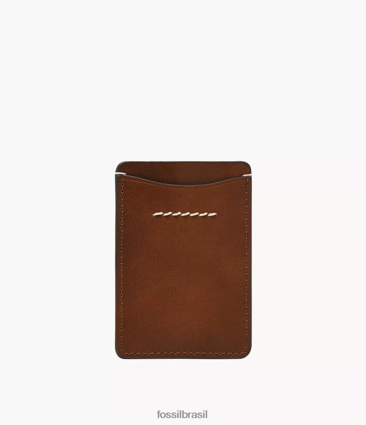 Fossil carteira homens porta cartão Westover marrom 66RZLJ1739