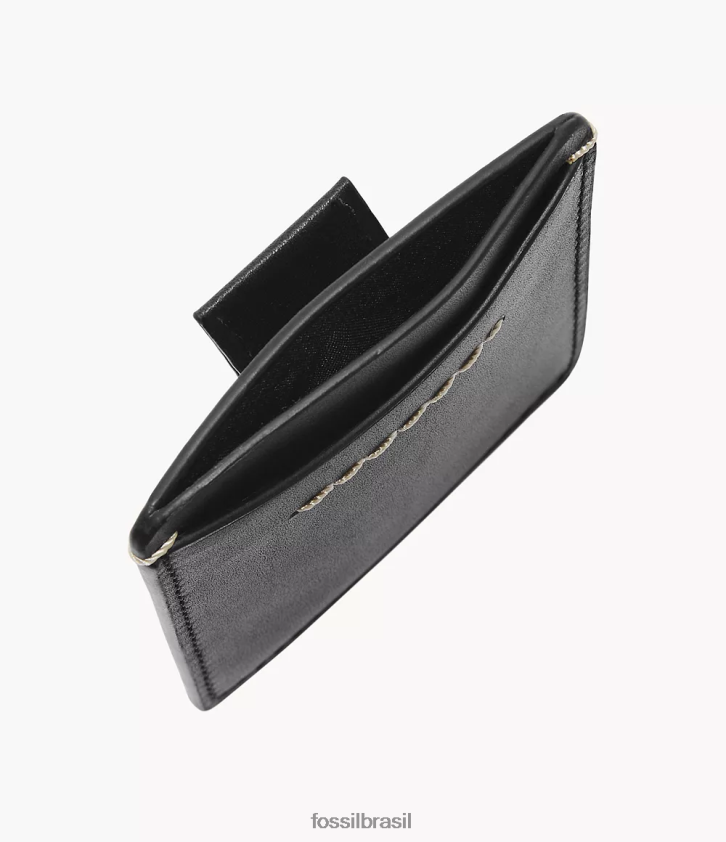 Fossil carteira homens porta cartão Westover preto 66RZLJ1741