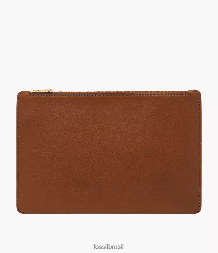 Fossil carteira mulheres bolsa marrom 66RZLJ1993