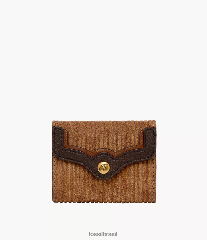 Fossil carteira mulheres herança com três dobras multi 66RZLJ865