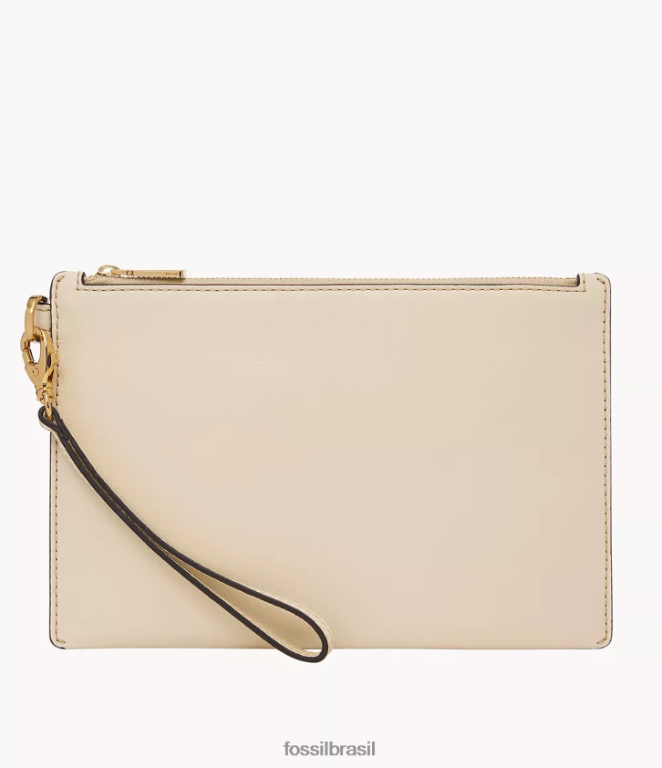 Fossil carteira mulheres pulseira de presente branco 66RZLJ791