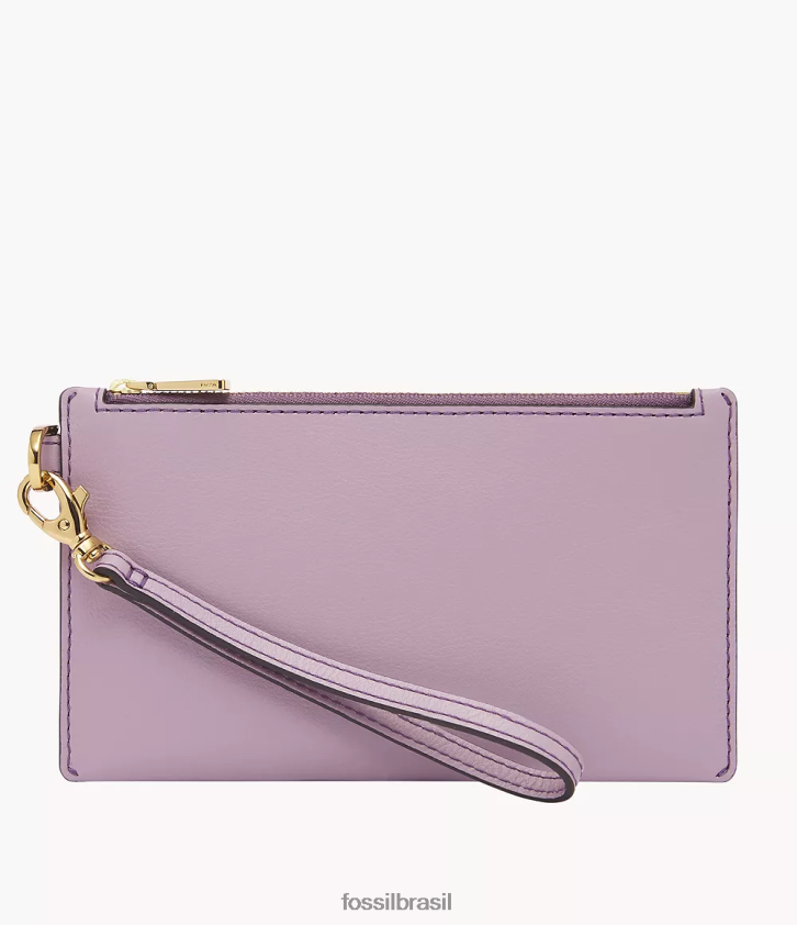 Fossil carteira mulheres pulseira pequena roxo 66RZLJ758