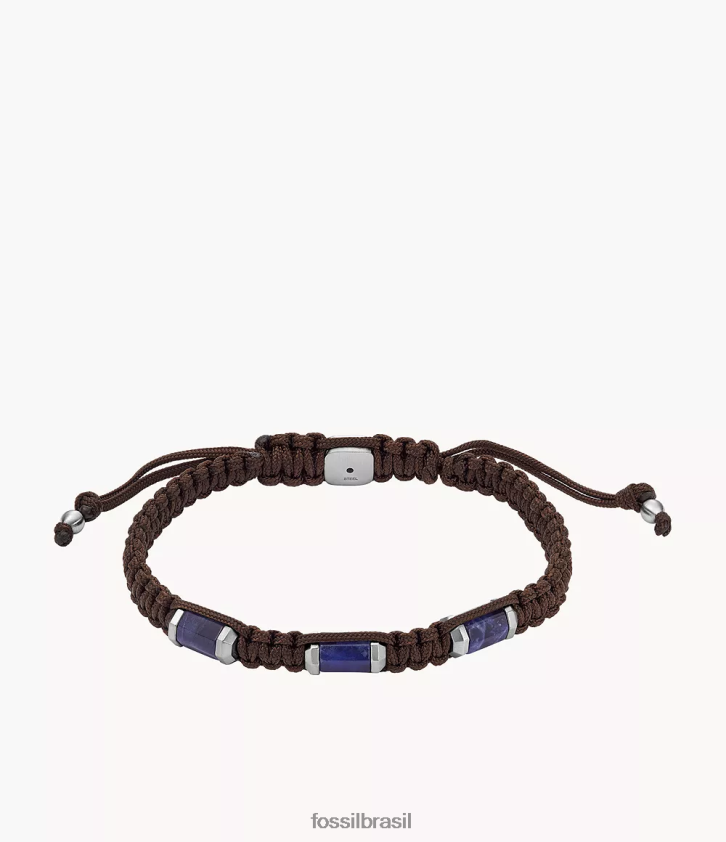 Fossil joia homens pulseira de estação toda empilhada sodalita 66RZLJ1877