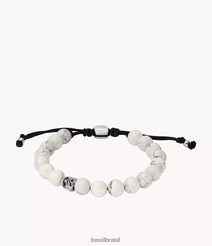 Fossil joia homens pulseira de miçangas star wars stormtrooper Howlite 66RZLJ1845