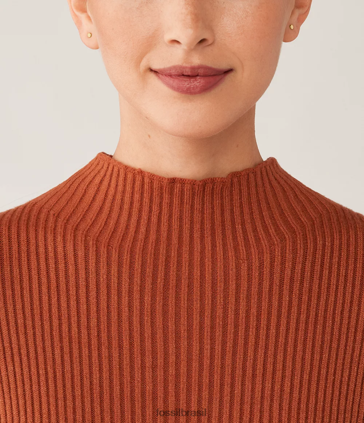 Fossil joia mulheres brincos de aço inoxidável todos empilhados tom de ouro 66RZLJ1035