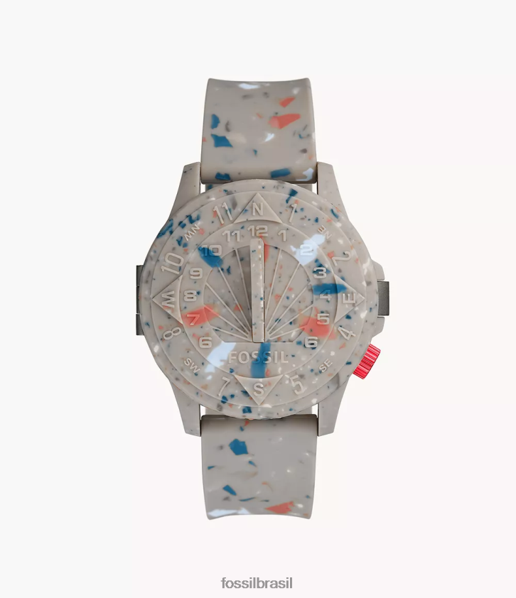STAPLE x Fossil assistir homens relógio automático de silicone de edição limitada arenito 66RZLJ1596