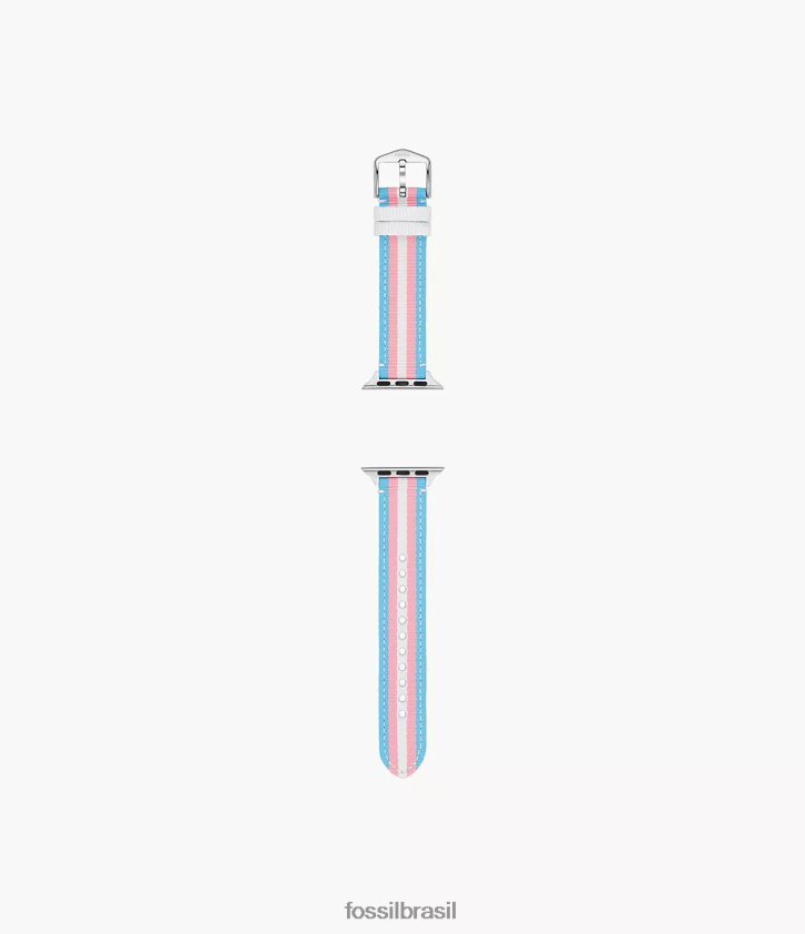 Fossil acessório homens Banda Rpet de 38mm/40mm/41mm para Apple Watch multicolorido 66RZLJ2033