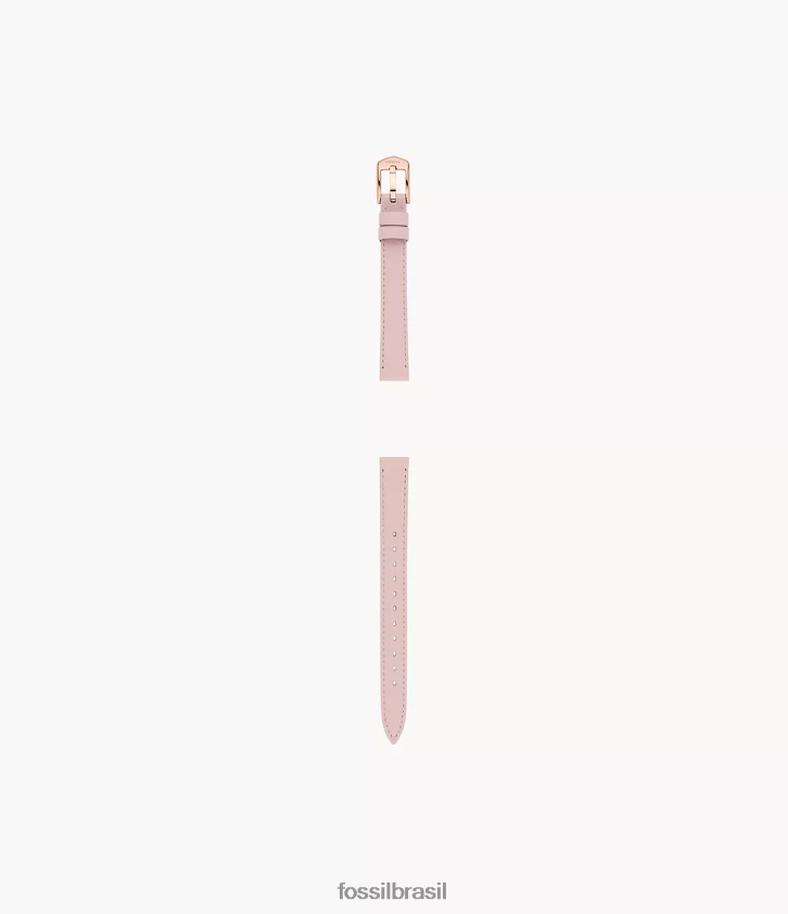 Fossil acessório mulheres Pulseira de couro leve de 12 mm peônia 66RZLJ121