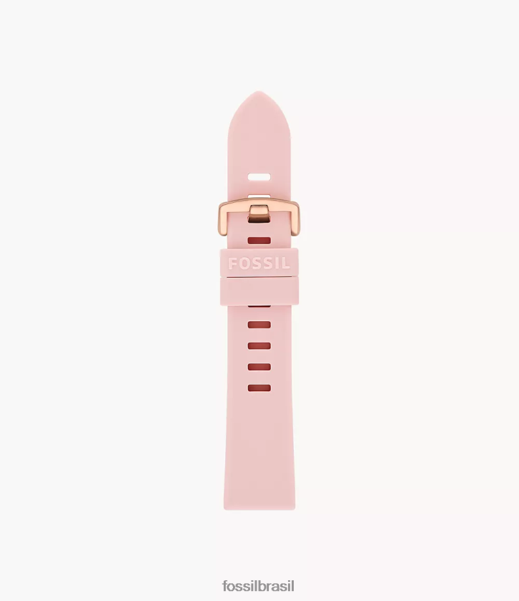 Fossil acessório mulheres Pulseira de silicone de 20 mm corar 66RZLJ157