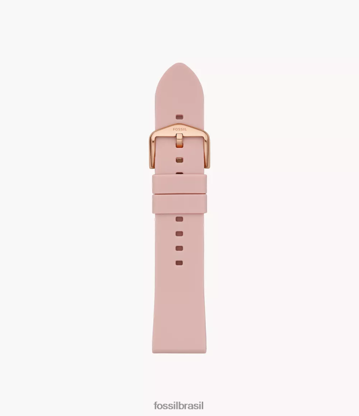 Fossil acessório mulheres Pulseira de silicone de 22 mm corar 66RZLJ165
